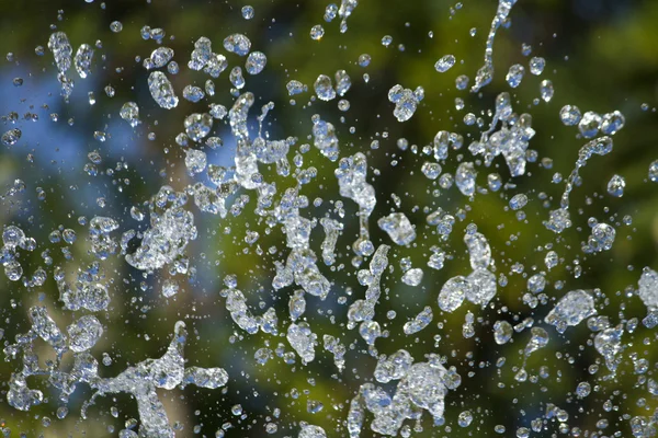Gotas de água caídas — Fotografia de Stock