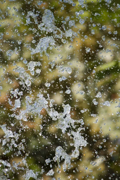 Gotas de agua caídas — Foto de Stock