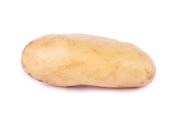 Beyaz üzerine patates — Stok fotoğraf