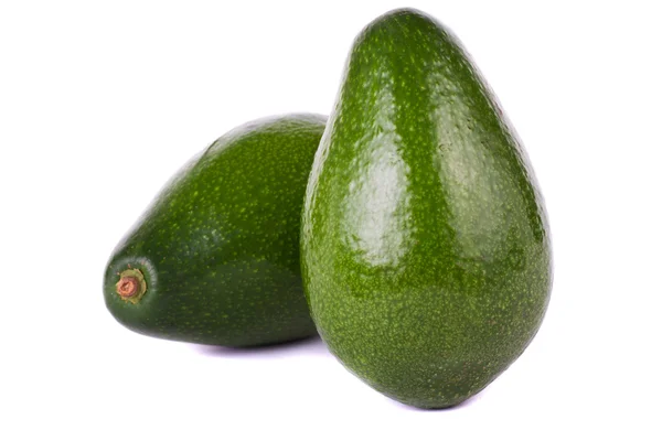 Avocado vruchten op witte — Stockfoto
