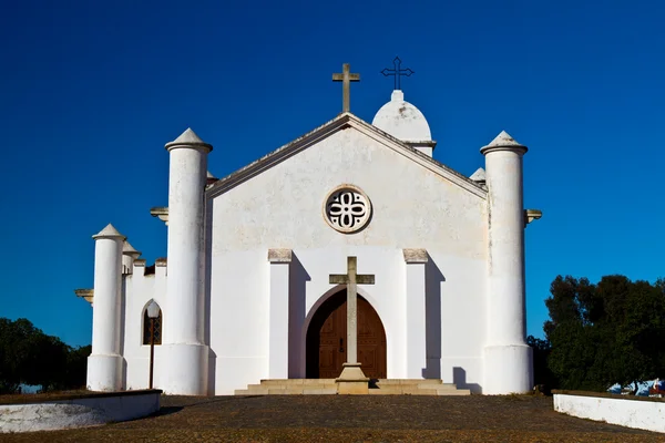Igreja antiga na região do Alentejo — Fotografia de Stock