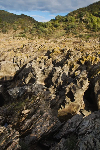 stock image Sharp edge rocks