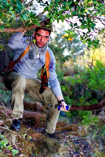 stock image Adventure man