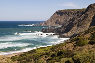 sagres içinde güzel bir plaj