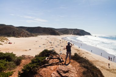 sagres içinde güzel bir plaj