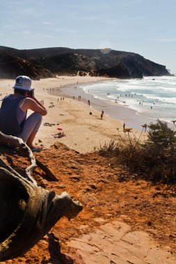 sagres içinde güzel bir plaj