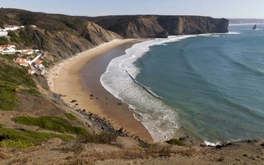 sagres içinde güzel bir plaj