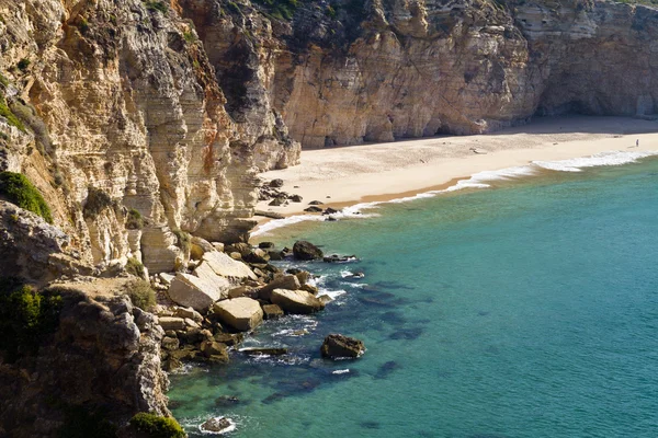 Sagres 漂亮的海滩 — 图库照片