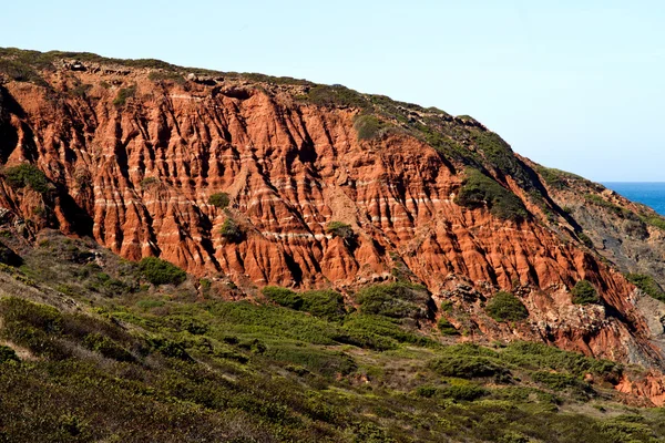 Formación geológica de acantilados — Foto de Stock