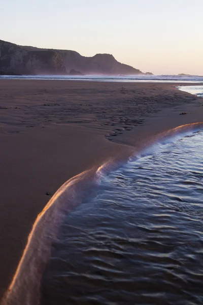 Prachtig strand in sagres — Stockfoto