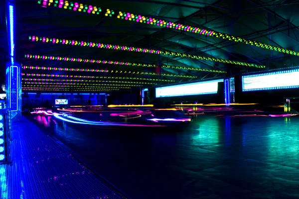 stock image Bumper cars in motion