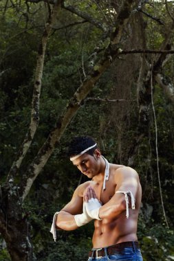 savaşçı adam meditasyon