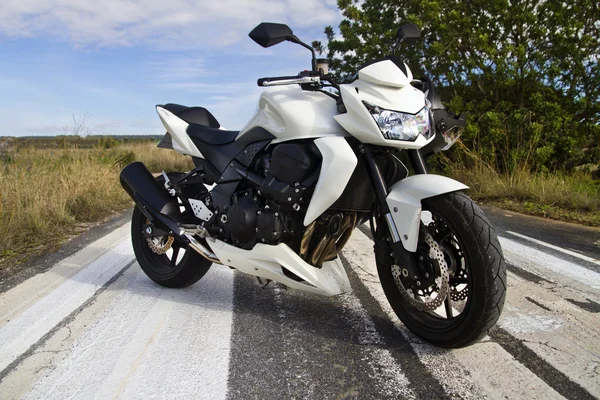 Hoge snelheid motorfiets — Stockfoto