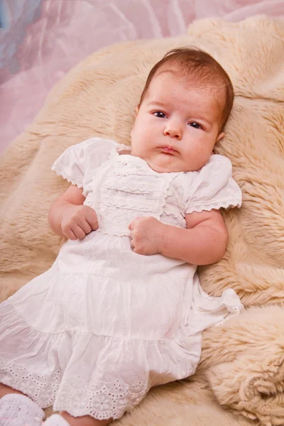 Crochet amarillo claro blanco bebé niña vestido conjunto diadema