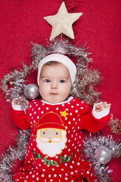 クリスマスの新生の赤ん坊 — ストック写真