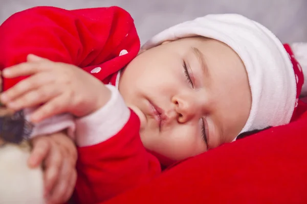 stock image Christmas newborn baby