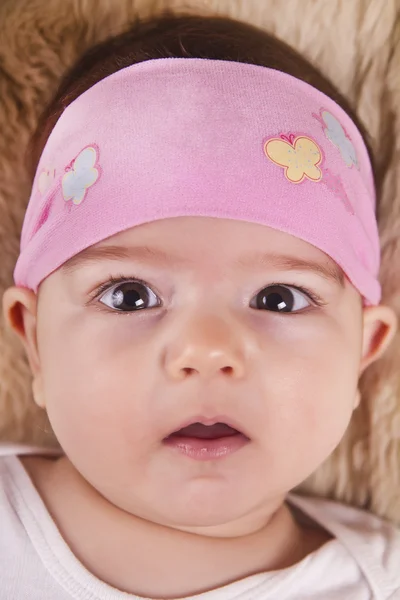 Newborn baby face — Stock Photo, Image