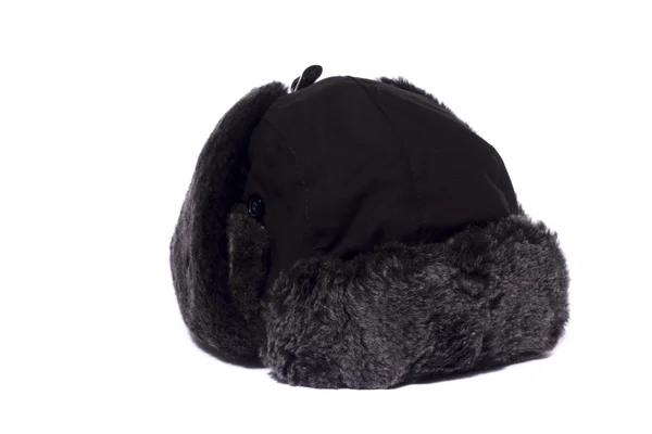 Zimní kožešinové čepice — Stock fotografie