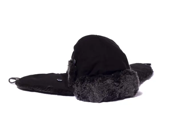 Zimní kožešinové čepice — Stock fotografie