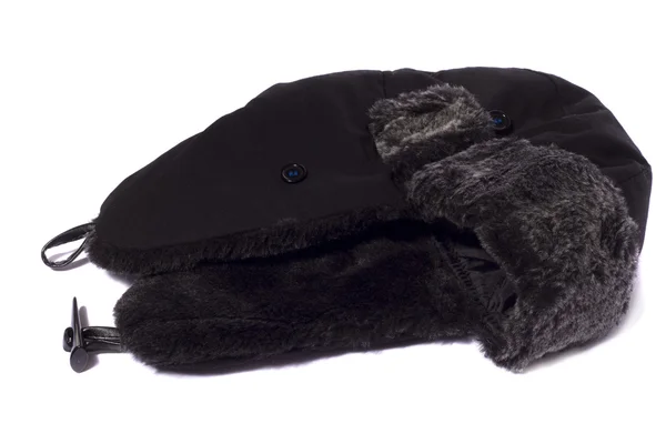 Chapéu de pele de inverno — Fotografia de Stock