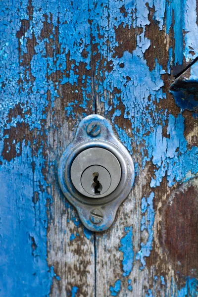 Obrane farby i dziurkę od klucza — Zdjęcie stockowe