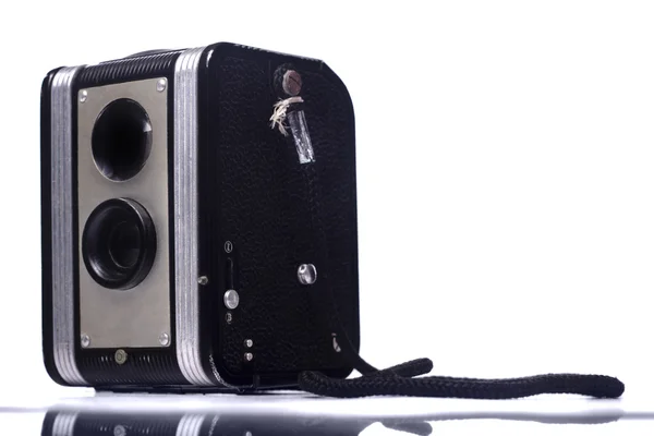 Vintage dupla lentes câmera — Fotografia de Stock