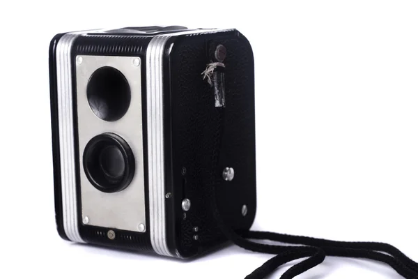 Vintage dual objektivy fotoaparátu — Stock fotografie