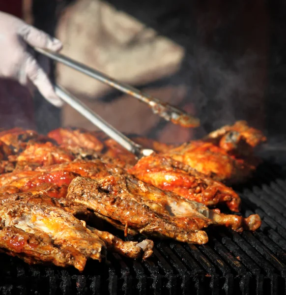 Chicken barbeque — Stock Photo, Image