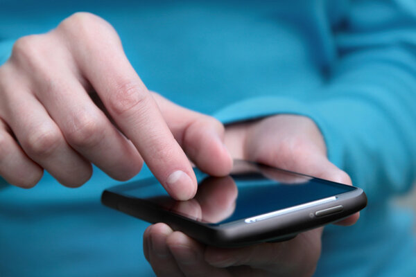 Работа со смартфоном
