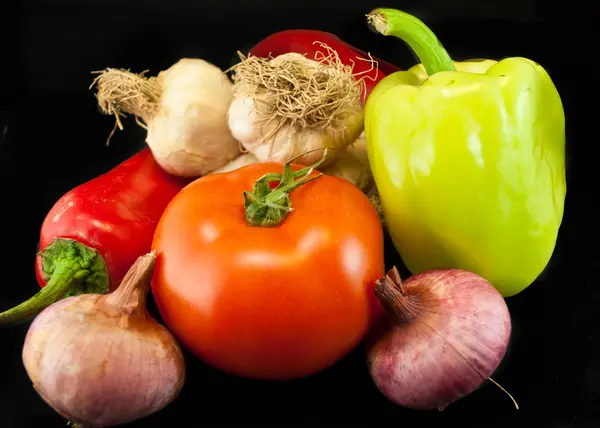 Grönsaker från min trädgård — Stockfoto