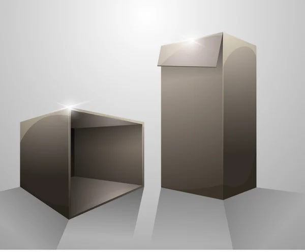 Paketet box — Stock vektor