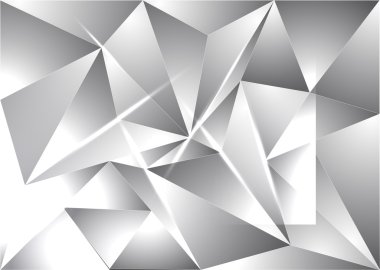 Abstract background - bright crystals clipart