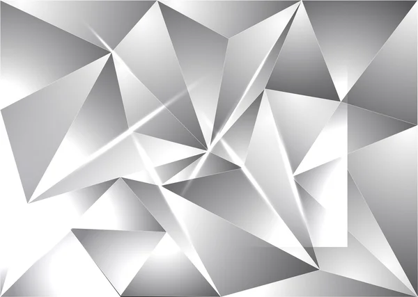 Abstract achtergrond - heldere kristallen — Stockvector