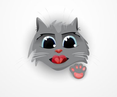 Muzzle small kitten clipart