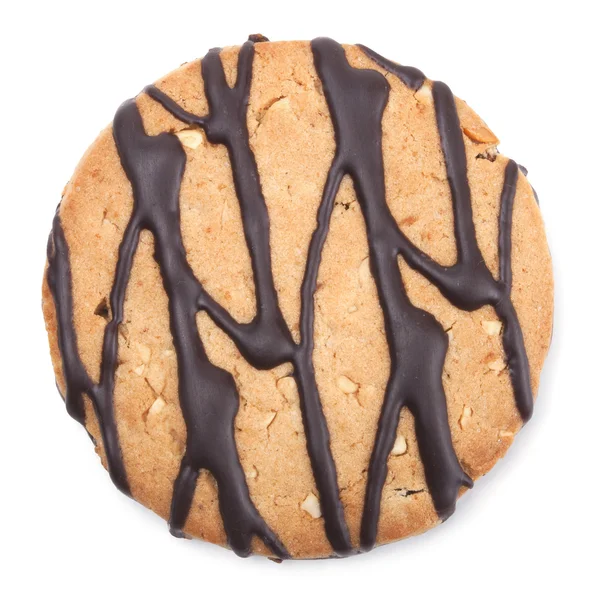 Imagem de close-up de biscoito de chocolate — Fotografia de Stock