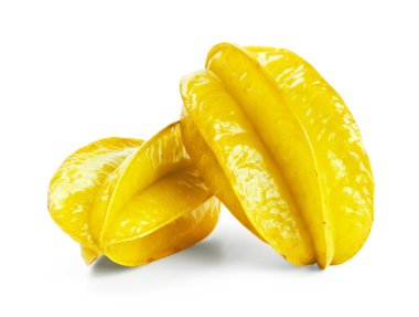 beyaz izole carambola