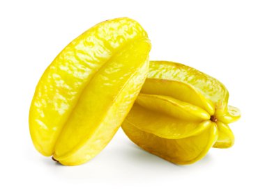 beyaz izole carambola