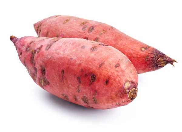 Sweet potato isolated on white — Stock Photo, Image