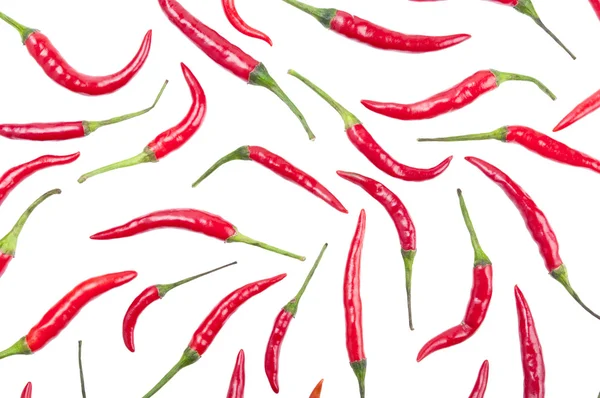 Background with red chili peppers — Stock Photo, Image