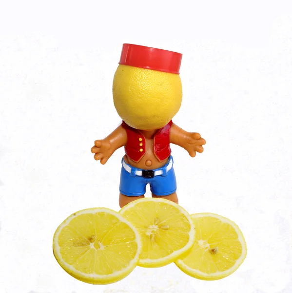 The prince a lemon. — Stock Photo, Image