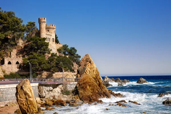 Castle Lloret de mar — Stock Photo, Image