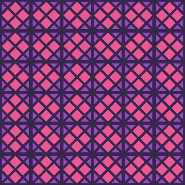 Vector geometrisch naadloos patroon — Stockvector