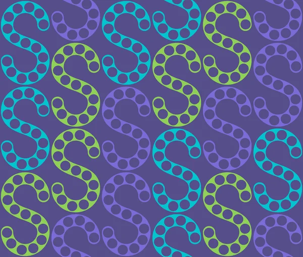 Vector abstracte multicolor naadloze patroon — Stockvector