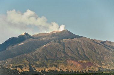 Etna yanardağı.