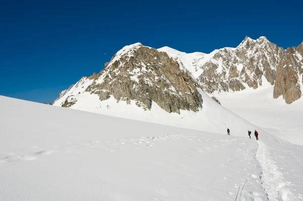Mont Blanc maciço — Fotografia de Stock