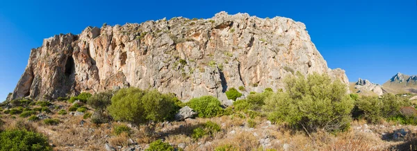 stock image Sicilian cliff.