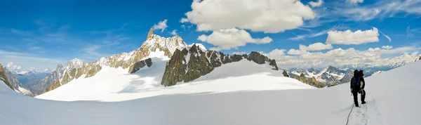 Massiccio del Monte Bianco — Foto Stock