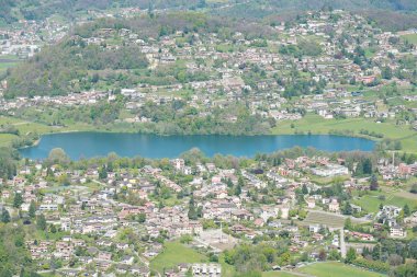 lugano ve Olimpiyat, gölde aşağı monte generoso gelen göster