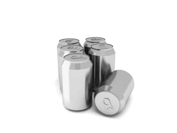 Drink cans — Stock Photo, Image