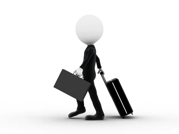 Business man traveling — Stock Photo, Image